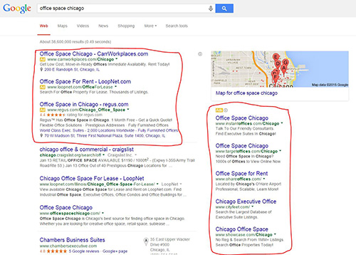 Ads on Google Google SERP Ads