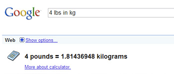 google-unitconversion