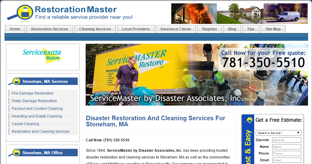 ServiceMaster by Disaster Associates in Stoneham, MA