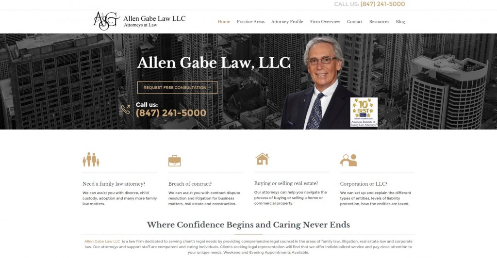 AllenGabeLaw - Proceed Innovative Web Design