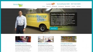 ServiceMaster DAK – SEO and Web Design case study
