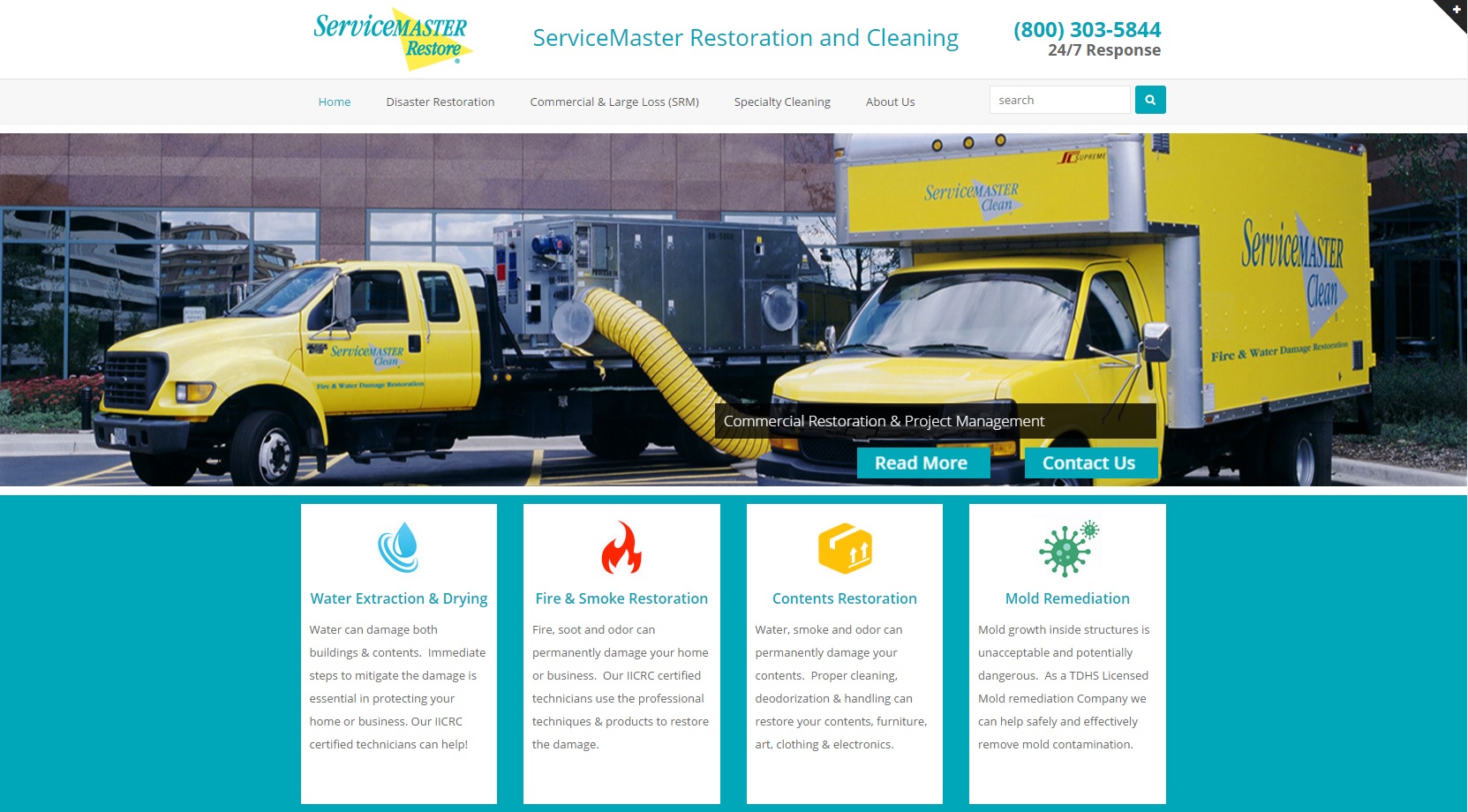 ServiceMaster Restoration Cleaning Case Study