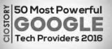top 50 Google Providers 2016