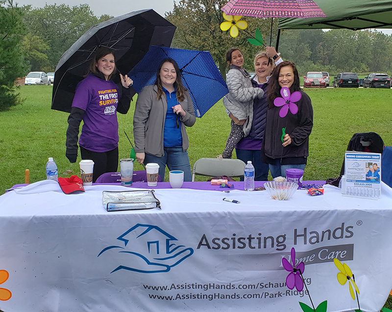 Proceed Innovative and Assisting Hands Home Care Team Up for the Walk to End Alzheimer’s