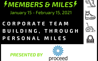 Proceed Innovative is the Presenting Sponsor for the Members & Miles Virtual Mile Competition