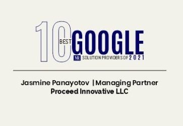 Proceed Innovative among the 10 Best Google Solution Providers of 2021