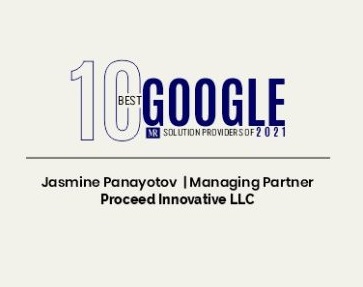 Proceed Innovative among the 10 Best Google Solution Providers of 2021