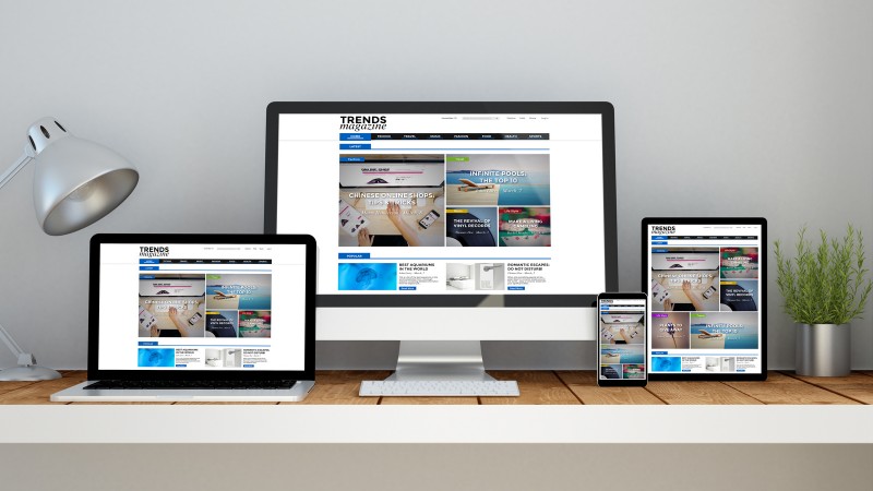 Mobile responsive web design