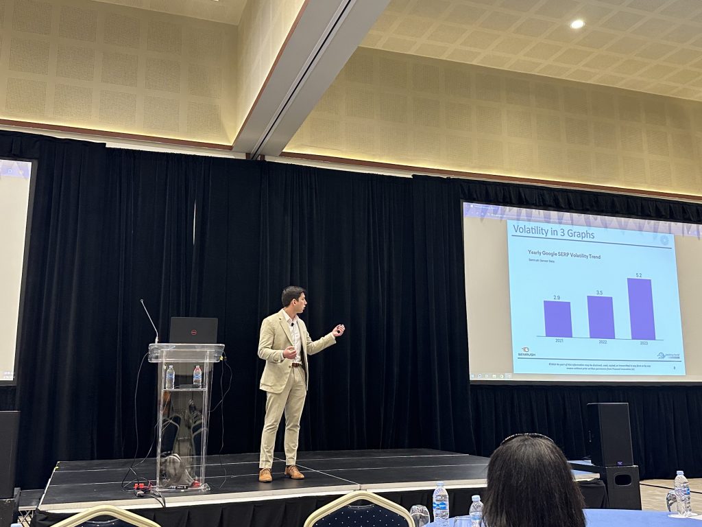 One of the highlights of the FEAR 2024 Conference for us was when Managing Partner Patrick Panayotov gave a presentation on the major digital marketing shifts.