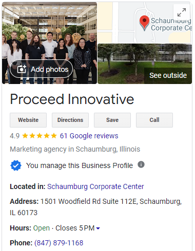 Local SEO Services from Proceed Innovative