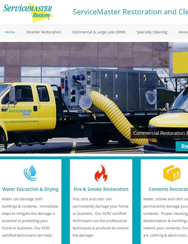 Servicemaster restore
