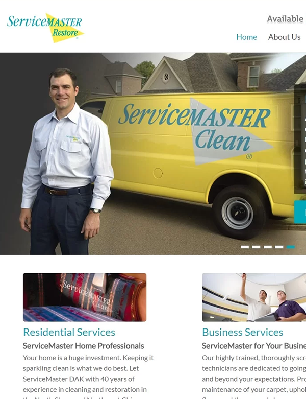 Servicemaster restore
