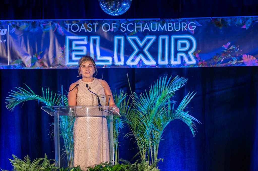 Jasmine Panayotov, Managing Partner of Proceed Innovative, Wins 2024 Laurie Stone Woman of the Year Award from Schaumburg Business Association