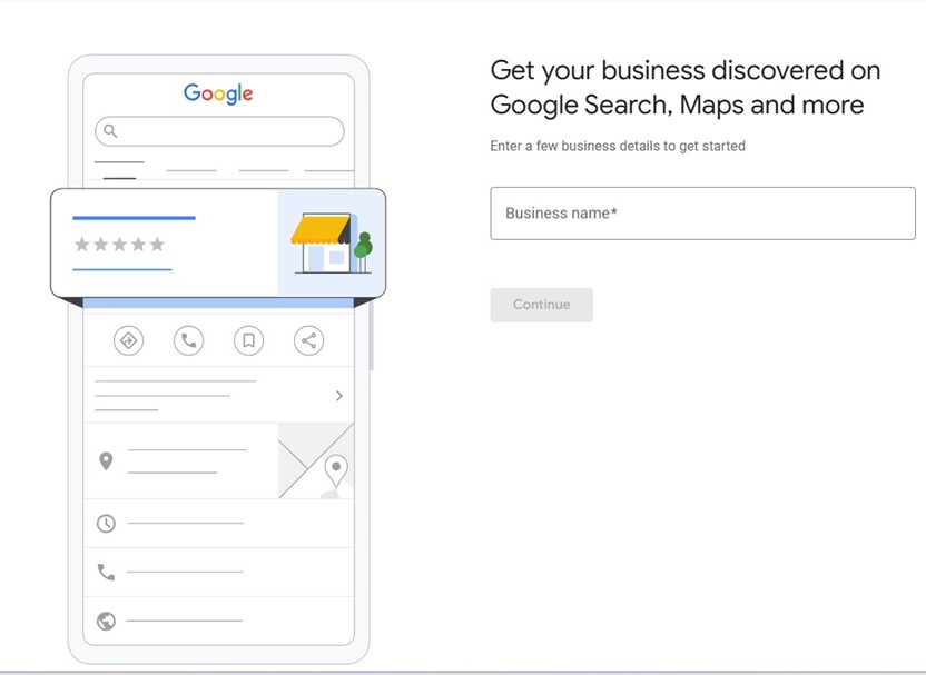 add business name search box