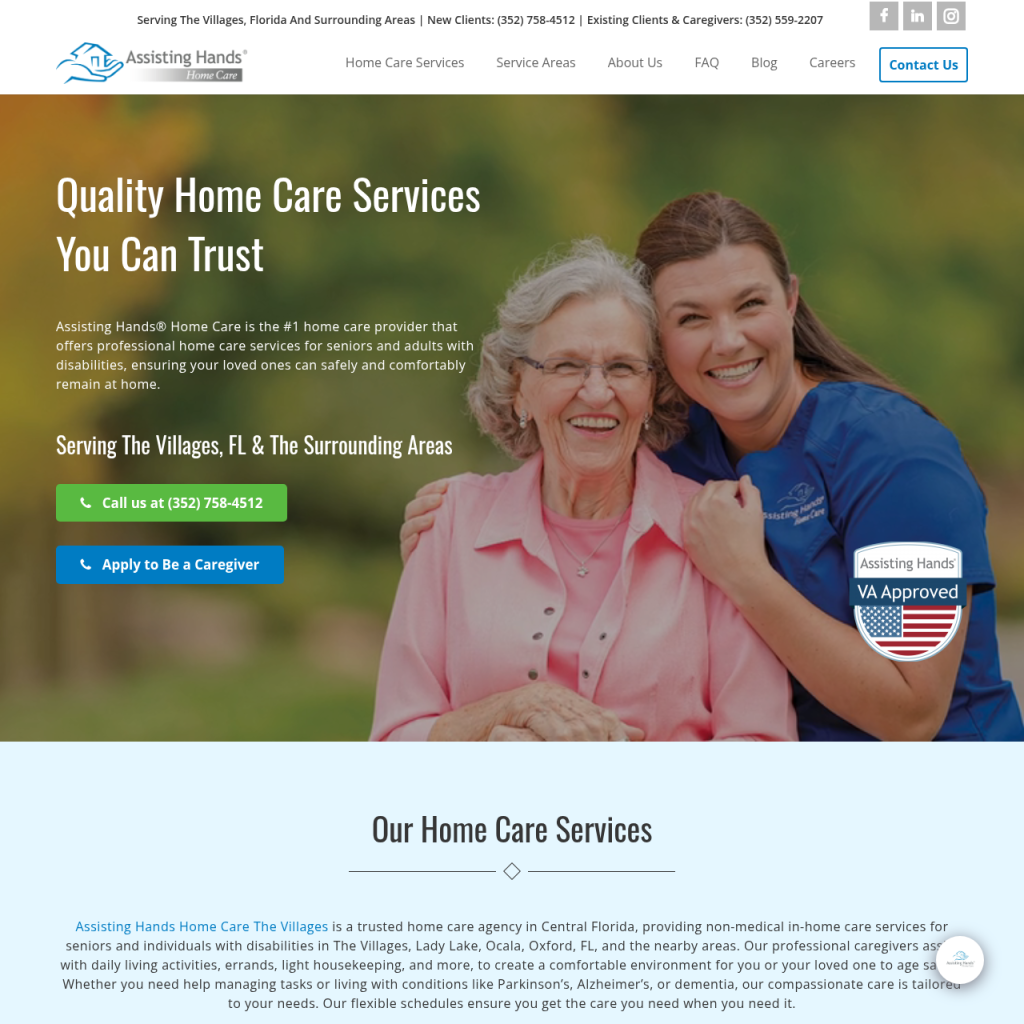 Assisting Hands Home Care - The Villages