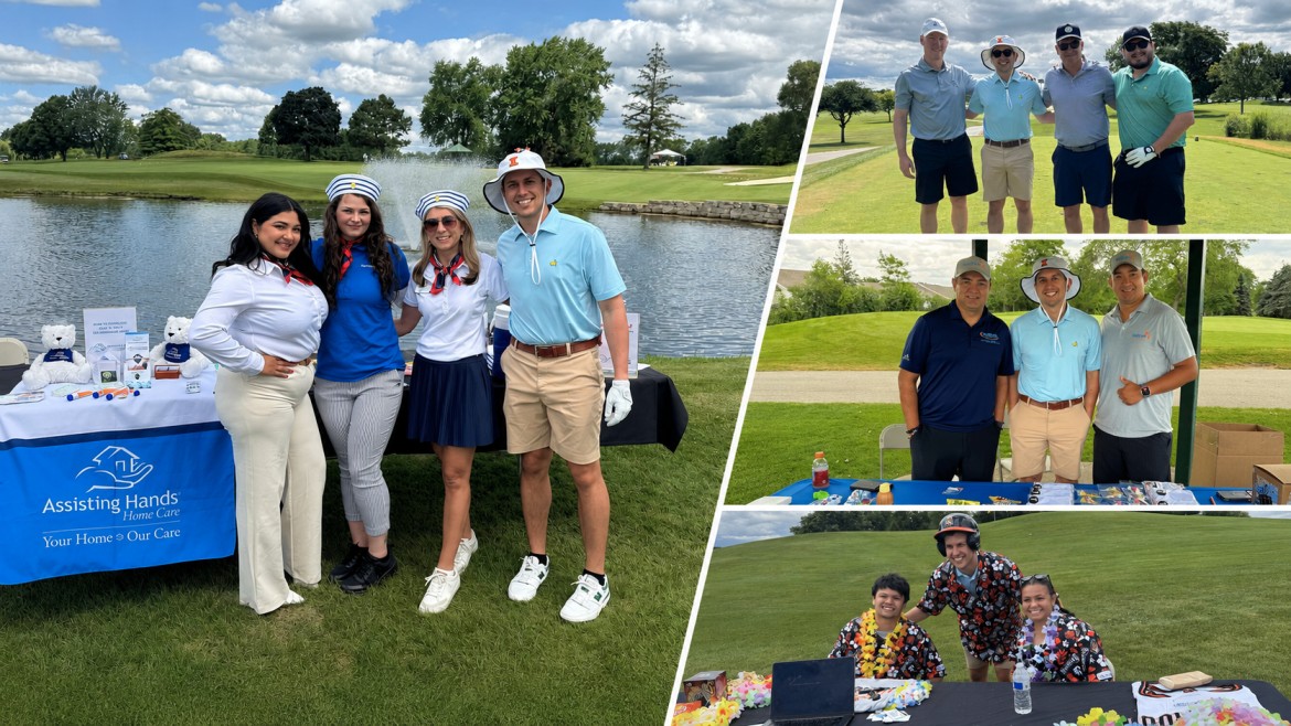 Golf event fun and festivities